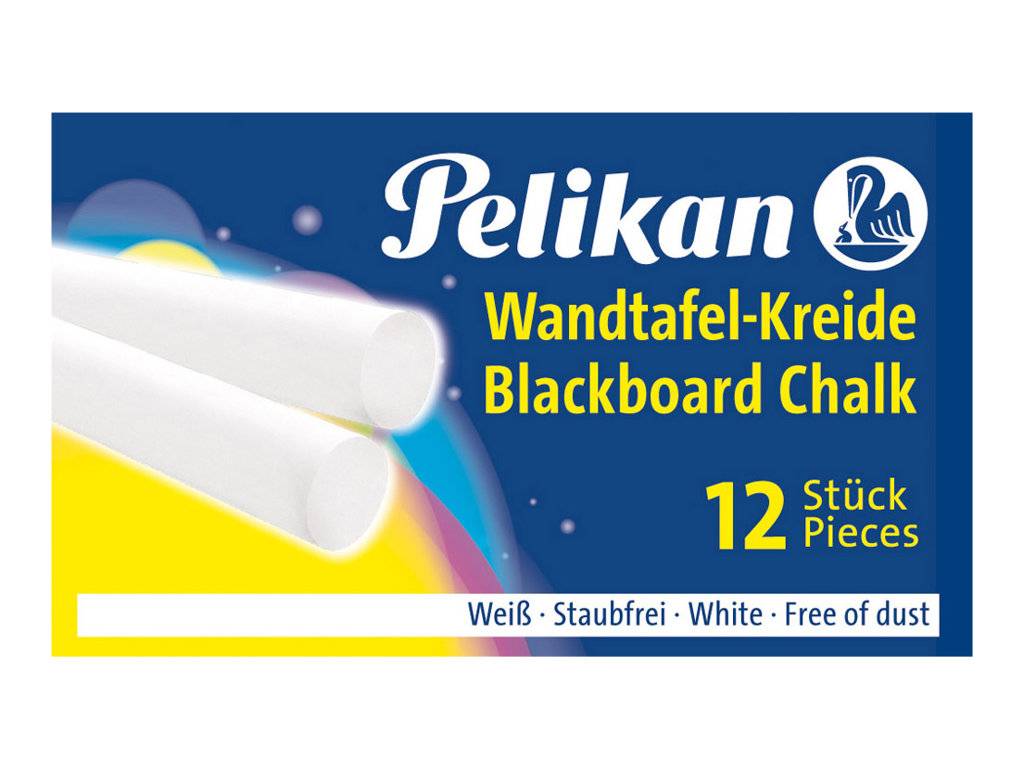 Tavlekridt Pelikan 755/12 hvid-0
