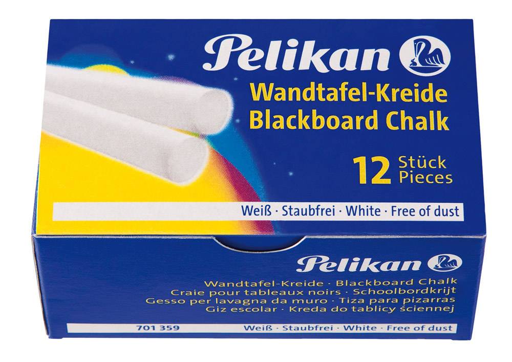 Tavlekridt Pelikan 755/12 hvid-5