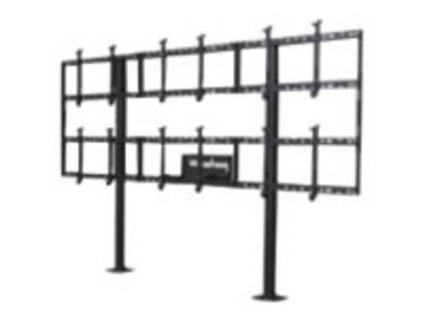 Peerless-AV Modular Video Wall Pedestal Mount 3x2 Configuration For 46 to 139,70cm (55") Displays (DS-S555-3X2)