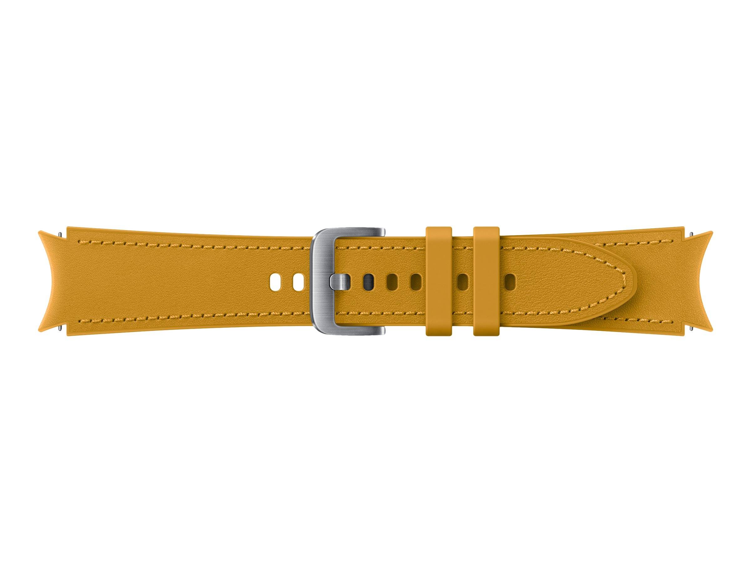 Samsung ET-SHR89 - Bracciale per Smartwatch - Medio/Grande - giallo senape - per Galaxy Watch4 (40 mm)-0