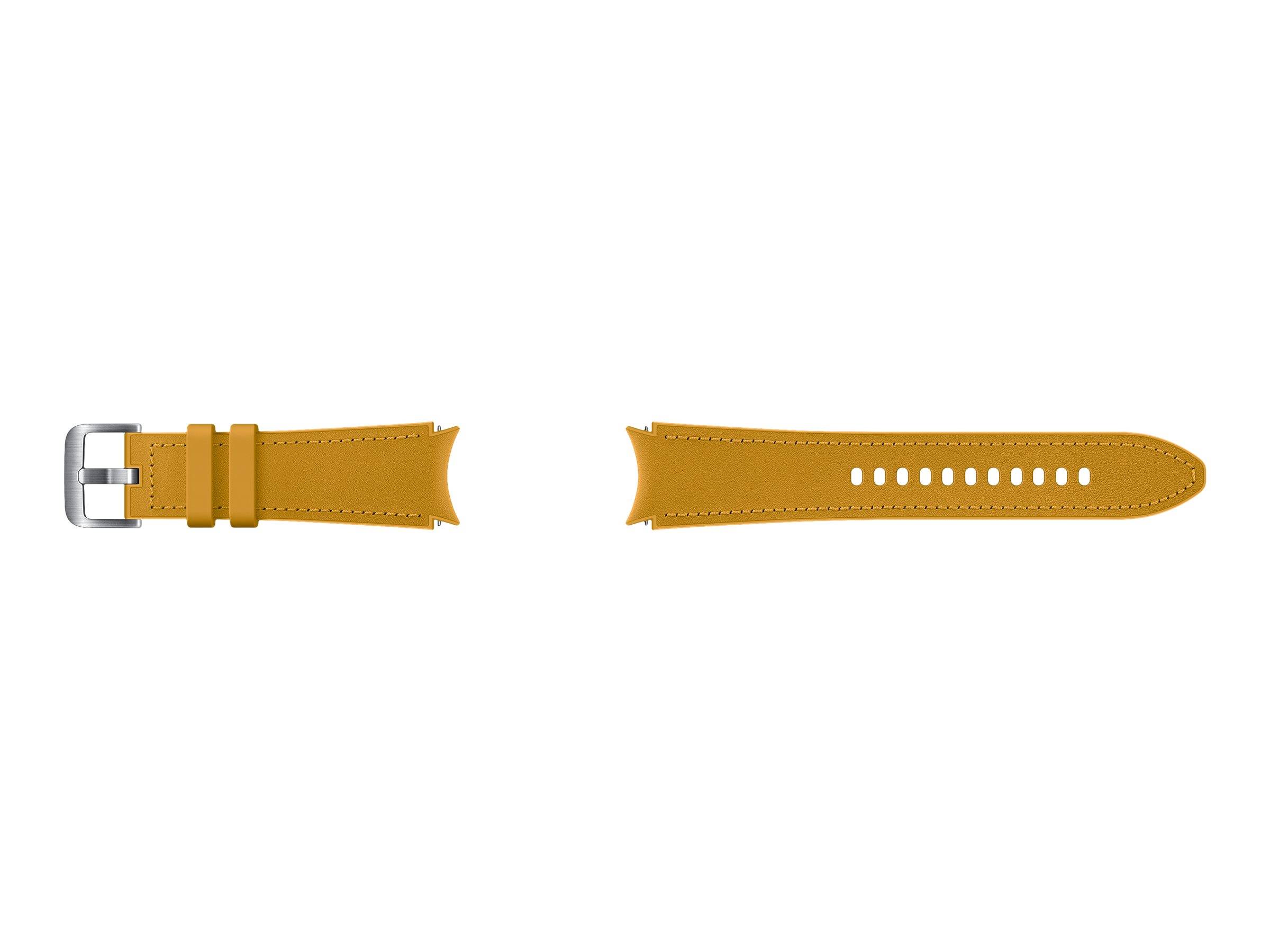 Samsung ET-SHR89 - Bracciale per Smartwatch - Medio/Grande - giallo senape - per Galaxy Watch4 (40 mm)-1