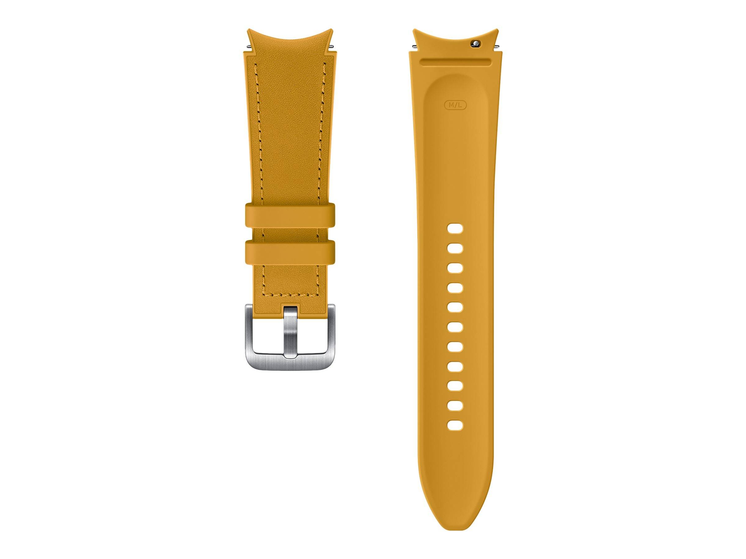 Samsung ET-SHR89 - Bracciale per Smartwatch - Medio/Grande - giallo senape - per Galaxy Watch4 (40 mm)-2
