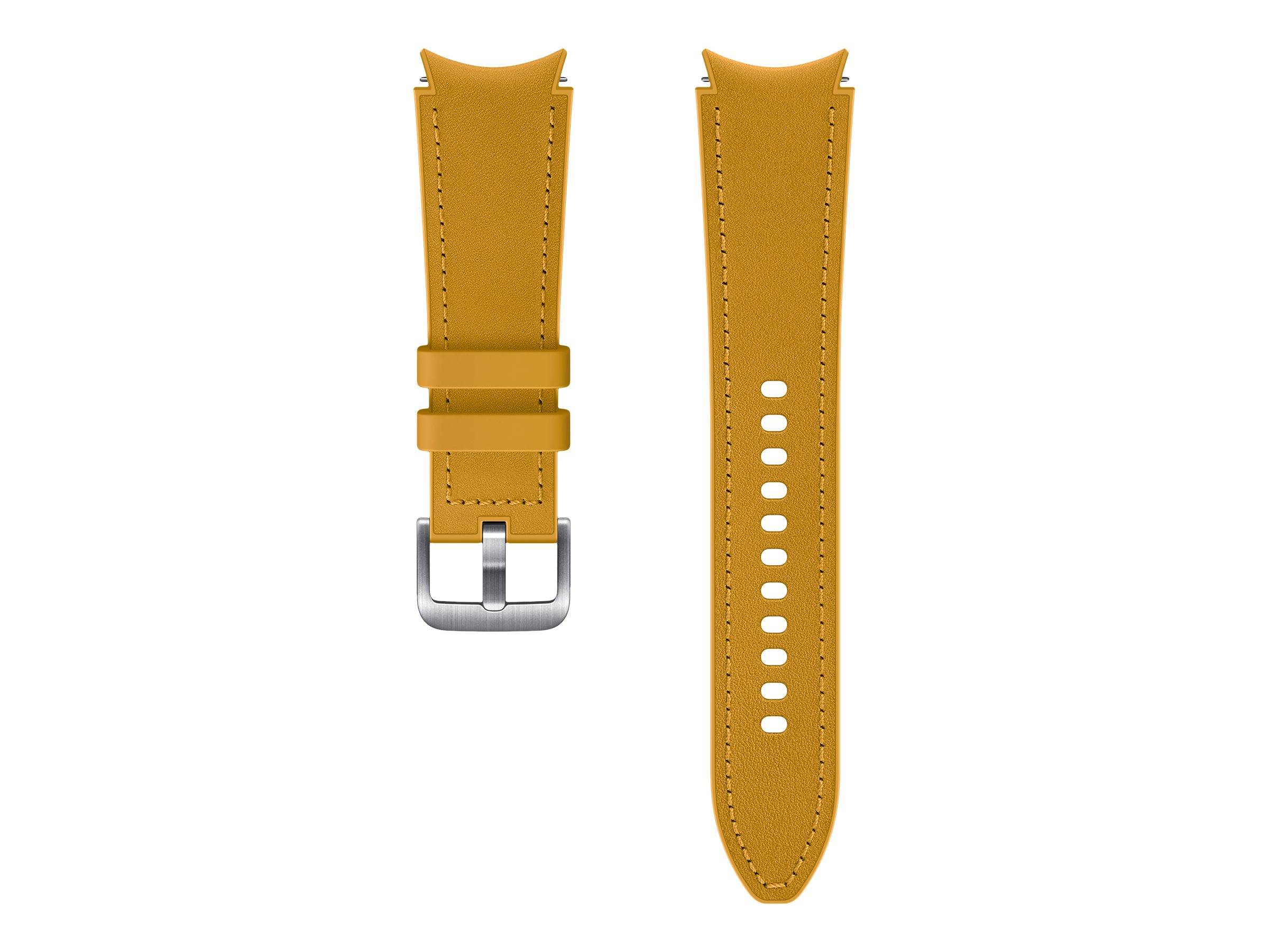 Samsung ET-SHR89 - Bracciale per Smartwatch - Medio/Grande - giallo senape - per Galaxy Watch4 (40 mm)-3