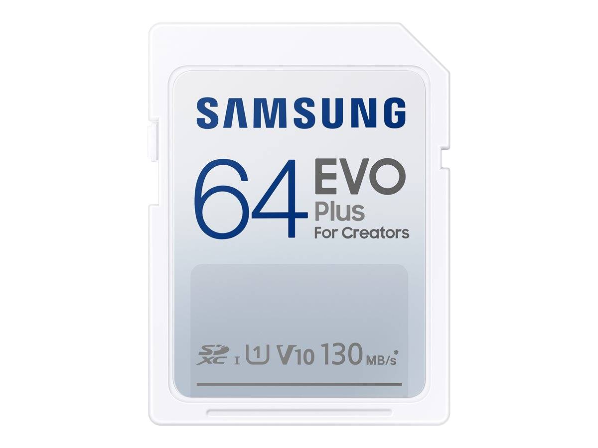 Samsung MB-SC64K/EU Evo Plus SD Card Scheda di Memoria 64GB-0