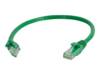 C2G 83430 RJ45 Cavo di rete, cavo patch CAT 6 U/UTP 5.00 m Verde 1 pz.