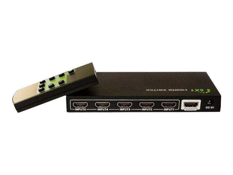 Switch HDMI 5 IN 1 OUT con Telecomando 4K UHD 3D-7