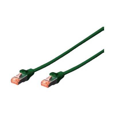 Digitus DK-1644-070/G RJ45 Cavo di rete, cavo patch CAT 6 S/FTP 7.00 m Verde Privo di alogeni, coppie intrecciate, con p-4