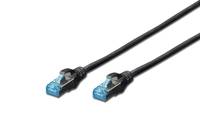 Digitus DK-1532-030/BL RJ45 Cavo di rete, cavo patch CAT 5e SF/UTP 3.00 m Nero coppie intrecciate 1 pz.-3