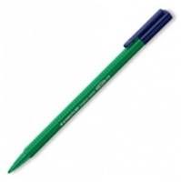 STAEDTLER Fasermaler triplus color, dreieckig, grün Minenstärke: 1,0 mm, drucksichere Spitze, DRY-SAFE (323-5)-3