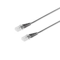 S/CONN maximum connectivity ISDN-Anschlusskabel, RJ45 Stecker auf RJ45 Stecker, Rundkabel, 4-adrig, schwarz, 6,0m (70078-1