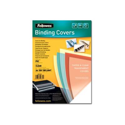 Fellowes 5375901 cartellina A4 Plastica, PVC Trasparente 100 pz-0