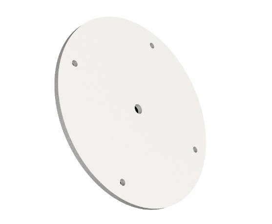 Adattatore piastra metallica treppiede HIKVISION DS-2909ZJ per proiettile (DS-2909ZJ)-2