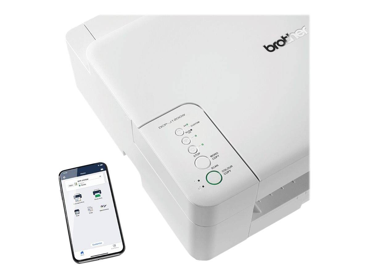 ORIGINAL Brother stampante Bianco DCP-J1200W-5