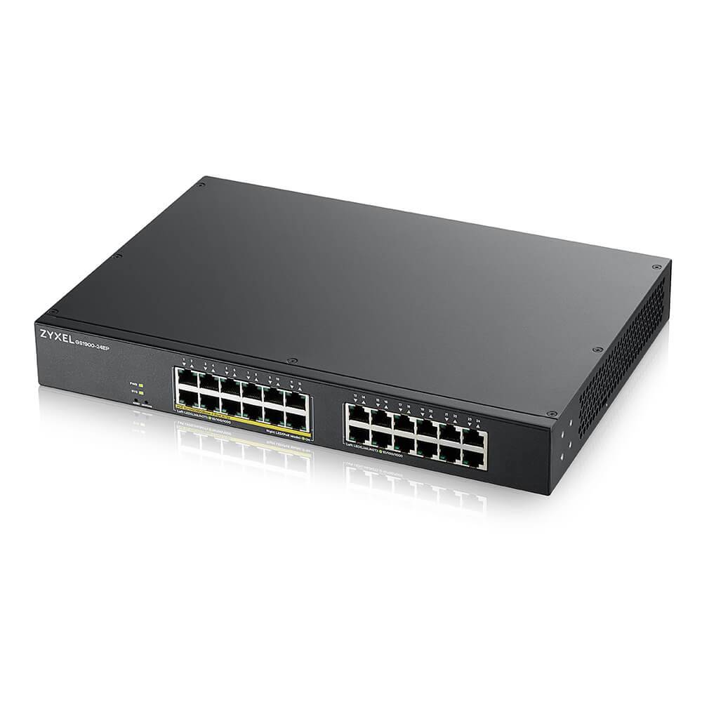 ZyXEL GS1900-24EP-EU0101F Switch Switch di rete 48 Gbit/s Funzione PoE-7
