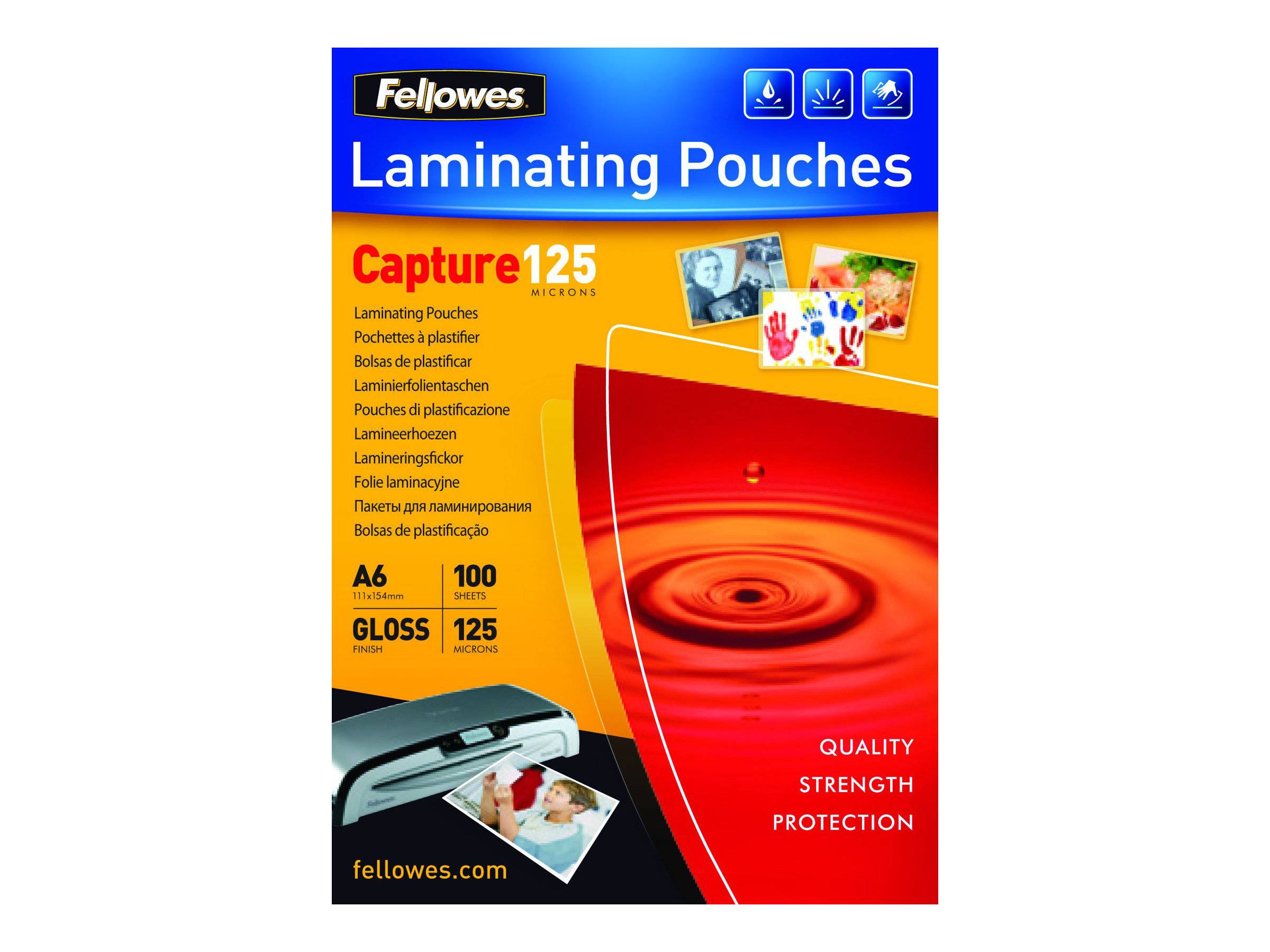Fellowes 5307201 pellicola per plastificatrice 100 pz-0