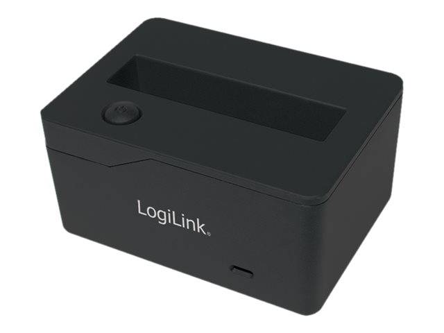 LOGILINK Docking Station USB 3.0 Slot per HDD/SSD SATA 2.5'' Nero-0