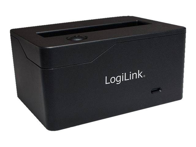 LOGILINK Docking Station USB 3.0 Slot per HDD/SSD SATA 2.5'' Nero-6