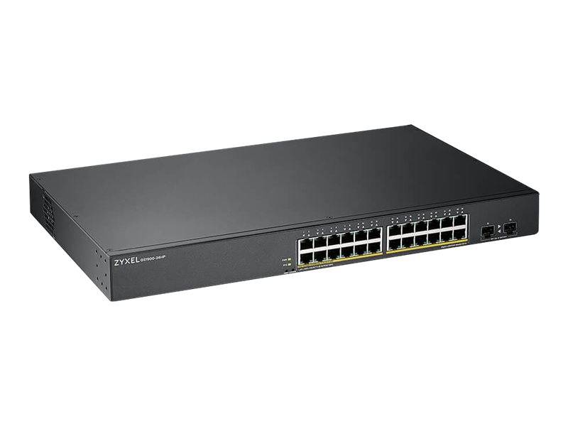 Zyxel GS1900-24HP Gestito Gigabit Ethernet (10/100/1000) 1U Nero GS190024HPV2-EU0101F-6