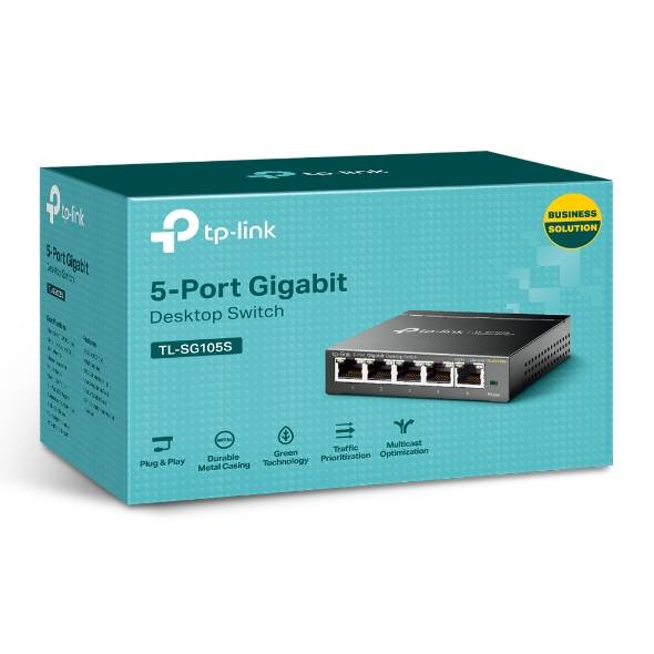 TP-Link TL-SG105S 5-Port Desktop Switch-7