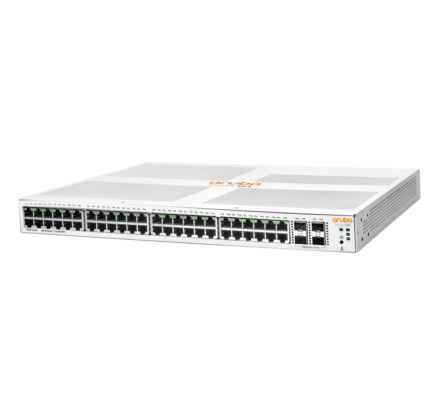 HPE Aruba - Instant On 1930 48G Class4 PoE 4SFP/SFP+ 370W Switch HPE Aruba - Instant On 1930 48G-5