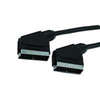 MediaRange MRCS152 Cavo SCART 1,4 m SCART [21-pin] Nero (Scartkabel MediaRange Anschl. 20pol St)-1