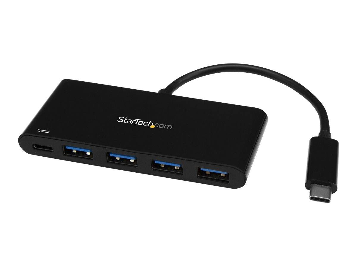 StarTech.com HB30C4AFPD hub di interfaccia USB 3.2 Gen 1 (3.1 Gen 1) Type-C 5000 Mbit/s Nero-0