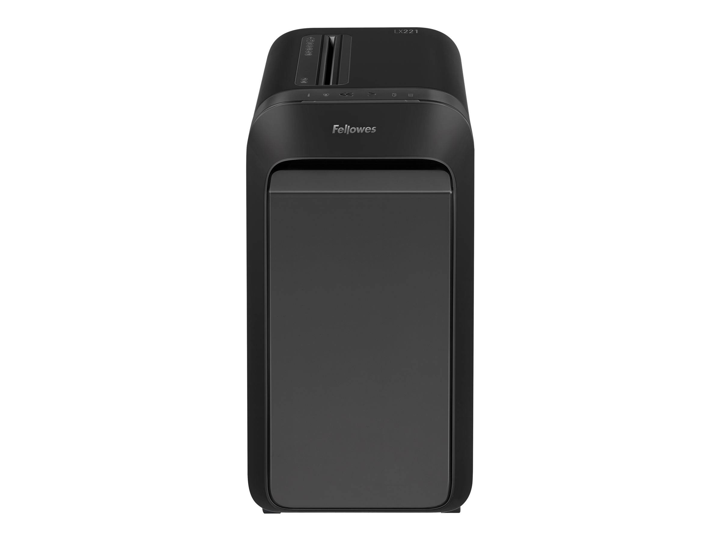 Fellowes lx221 intellibar distruggidocumento a microframmento cestino 30lt capacita` 20 fogli nero-0