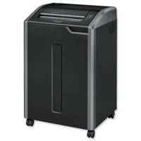 Fellowes 485I distruggi documenti Taglio a striscia 40,7 cm Nero (Fellowes Power-4