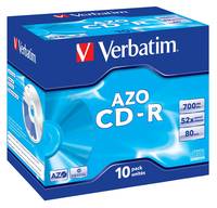 Verbatim CD-R AZO Crystal 700 MB 52x 10 pz-4