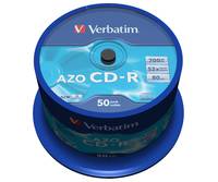 Verbatim CD-R AZO Crystal 700 MB 52x 50 pz-3
