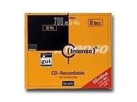 CD-R 700 MB/80 M.52X SLIM CASE 10PZ-0