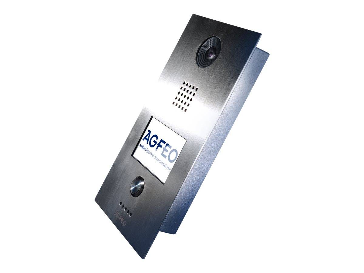 Ã¢â‚¬Â¢ IP-TÃƒÂ¼rsprechstelle aus V4A Edelstahl zum Betrieb an SIP Registraren Ã¢â‚¬Â¢ Schutzklasse IP 65 Ã¢â‚¬Â¢ PoE Ve-0