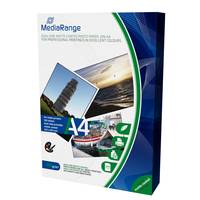 MediaRange MRINK111 carta fotografica A4 Bianco Opaco (MediaRange - fotopapir - mat - 100 ark)-1