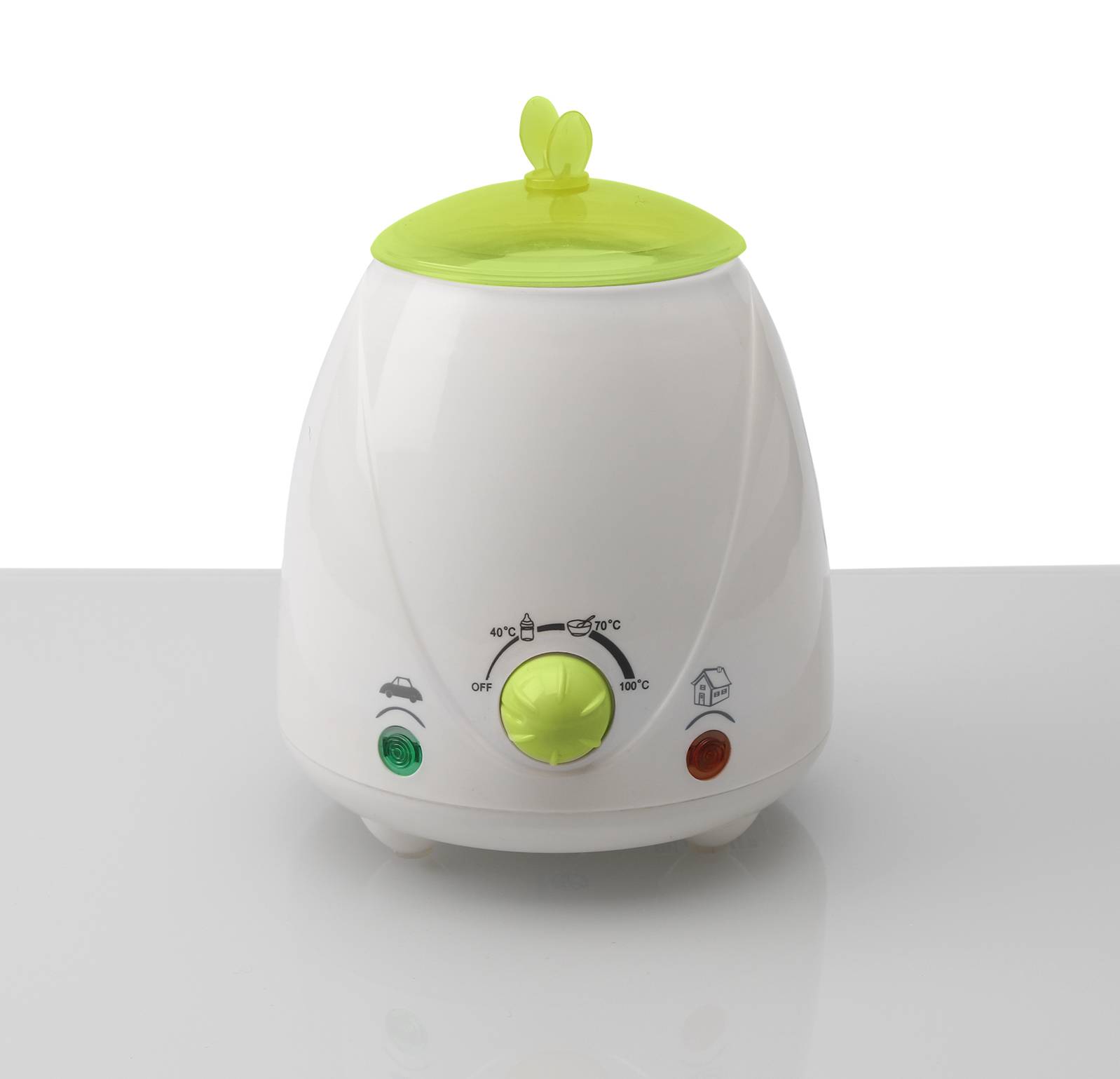 H+H BS 22 Mobiler Babykostwärmer (Stufenlos einstellbar, Weithalsflaschen, Optische Anzeige, Babyflaschenwärmer mit Warm-3