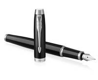 Parker IM penna stilografica Sistema di riempimento della cartuccia Nero, Cromo 1 pz-4