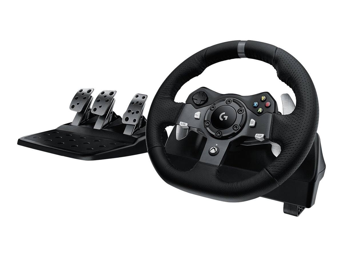 Logitech Gaming G920 Driving Force Racing Wheel Volante PC, Xbox One Nero-5