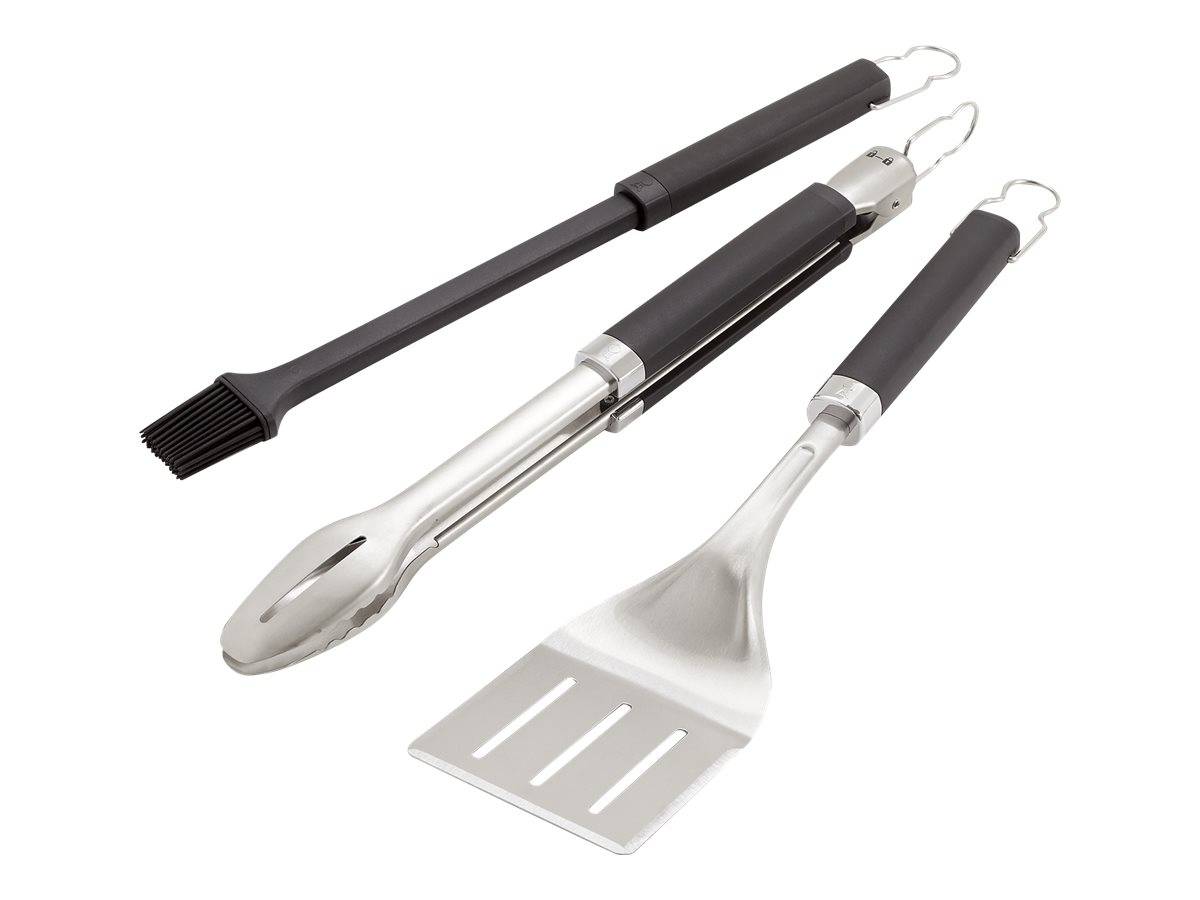 Accessori, spatole, pinze e forchette in acciaio inossidabile Weber 6764-0