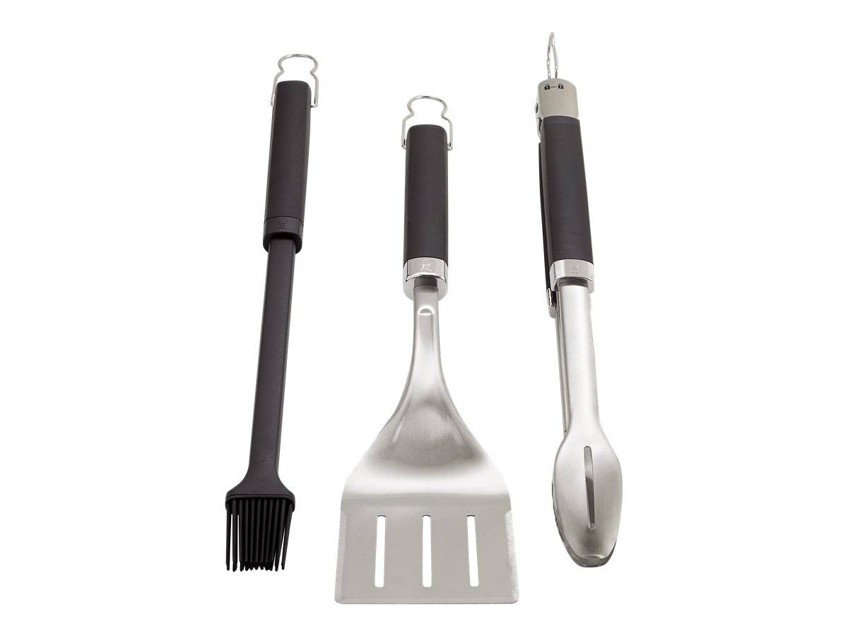 Accessori, spatole, pinze e forchette in acciaio inossidabile Weber 6764-1