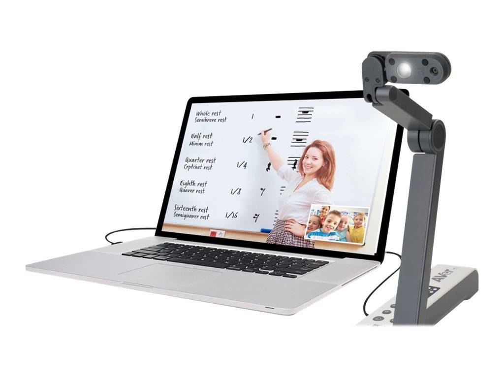 AVer M15-13M fotocamera per documento Nero 25,4 / 3,06 mm [1 / 3.06] CMOS USB 2.0 (M15-13M - 4K output resolution, A3 --1