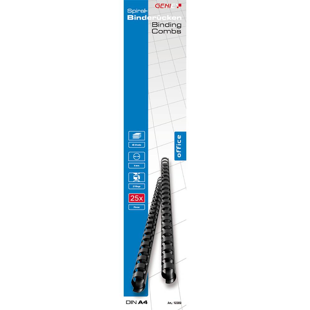 Genie 12369 accessori per la rilegatura Rilegatura a pettine (12369)-1