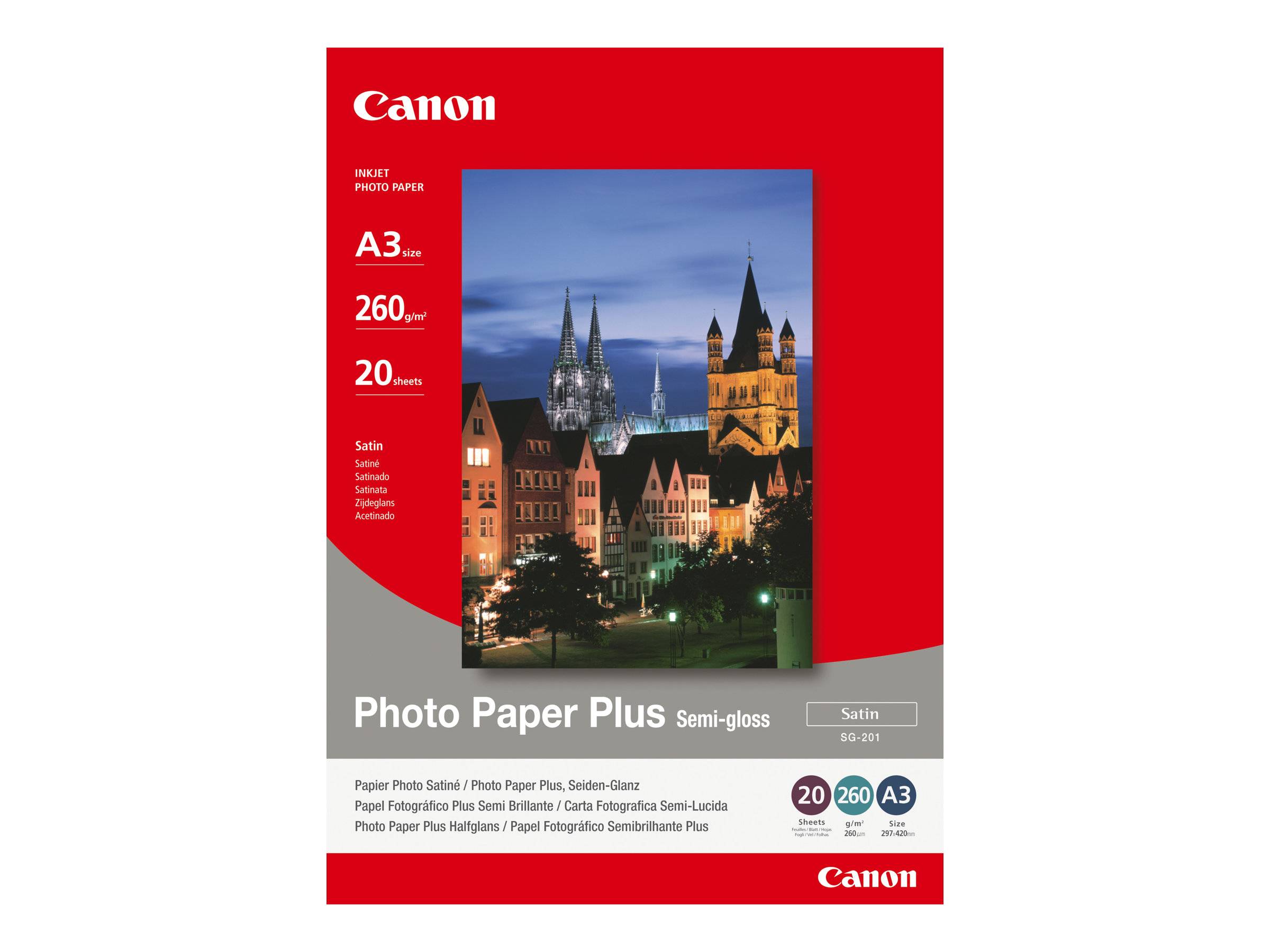 CARTA SEMI GLOSSY SG-201 A3 20FG-0