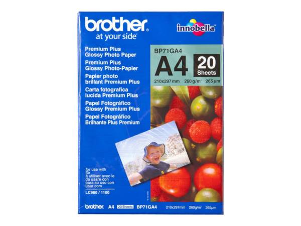 Brother BP-71GA4 A4 Blu, Rosso