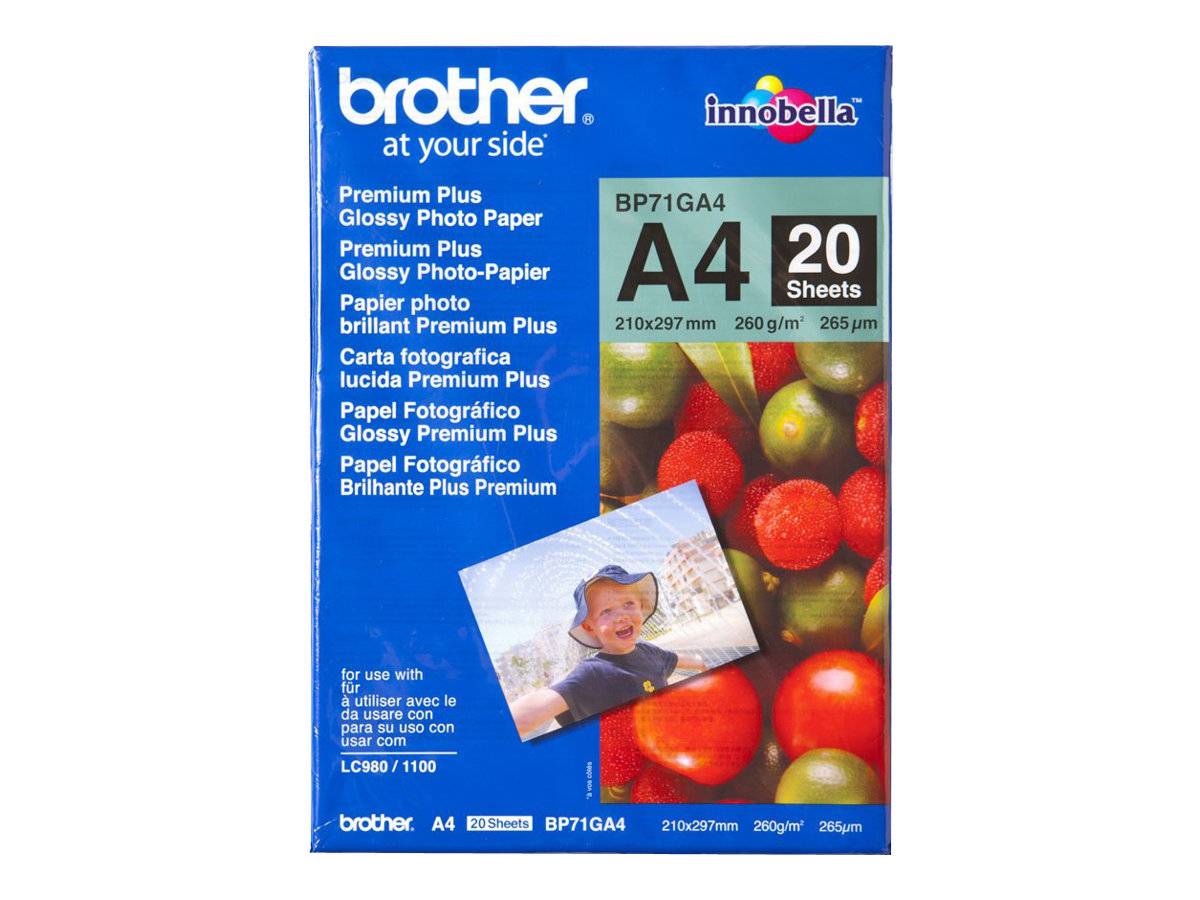 Brother BP-71GA4 A4 Blu, Rosso-0