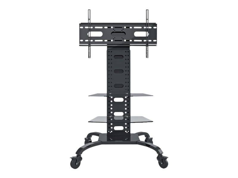 Supporto a Pavimento con 2 Mensole Trolley TV LCD/LED/Plasma 32-70''-0