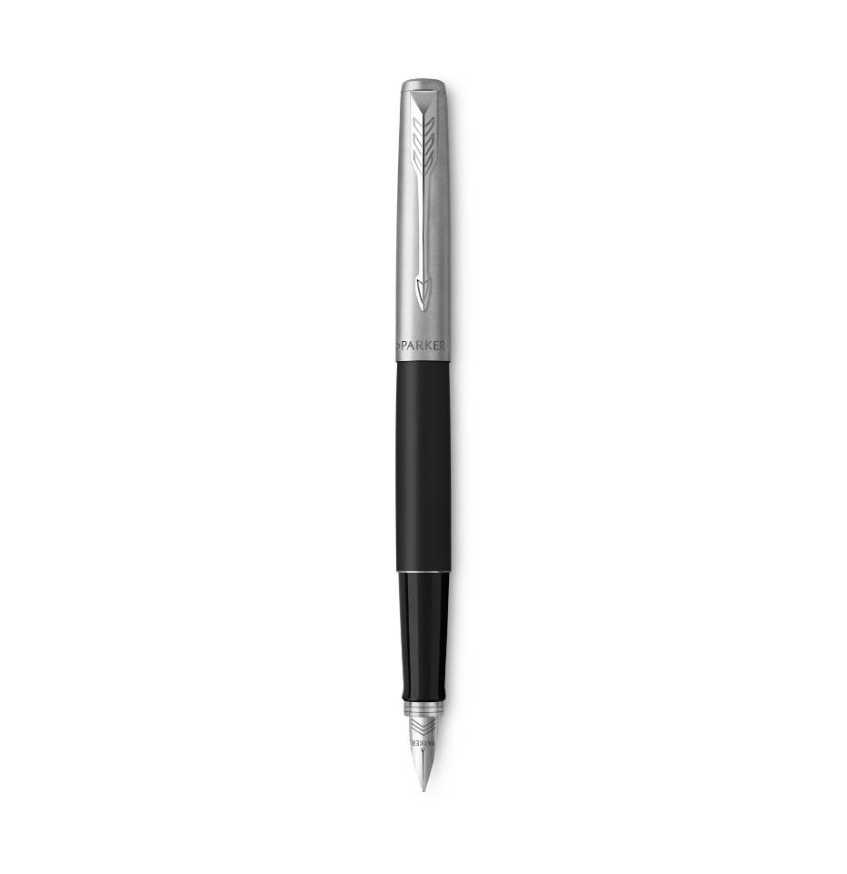 Parker Jotter penna stilografica Nero, Acciaio inox 1 pz-0