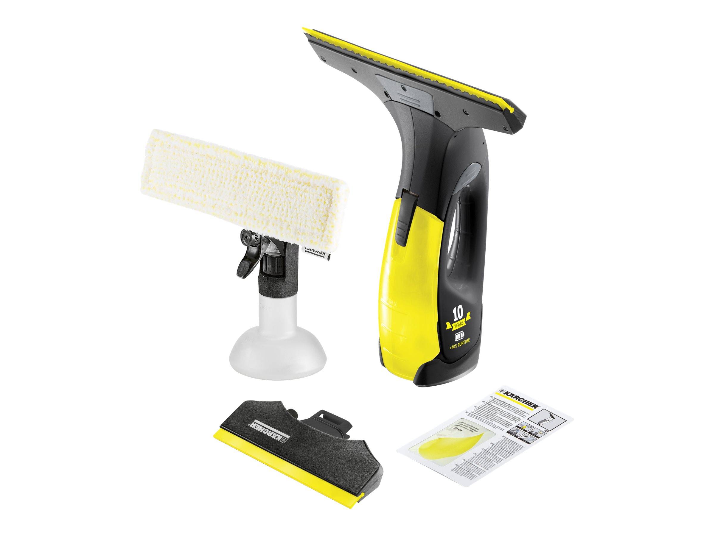 Kärcher wv 2 pulitore di finestra elettrico 0,1 l nero, giallo-0