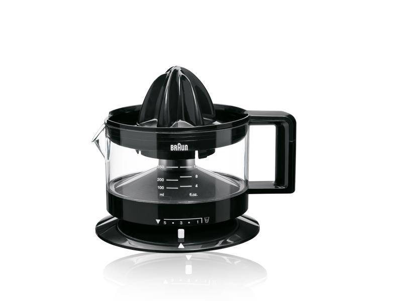 Spremiagrumi Braun CJ3000 BK con vasca-1