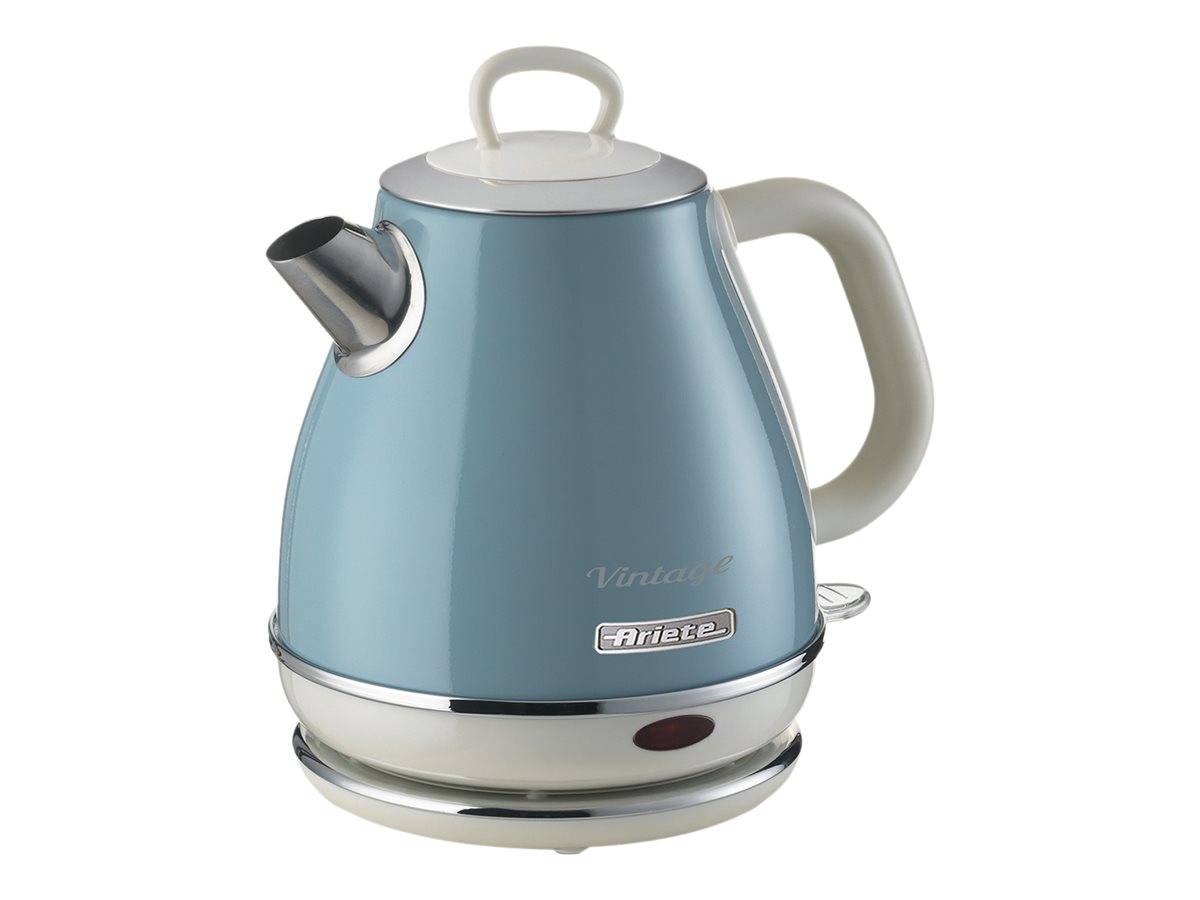 Ariete 2868 Bollitore Elettrico Vintage 1 Litro - Infusi, TÃƒÂ¨ e Tisane - Autospegnimento - Acciaio Inox - 1 Litro - 16-5