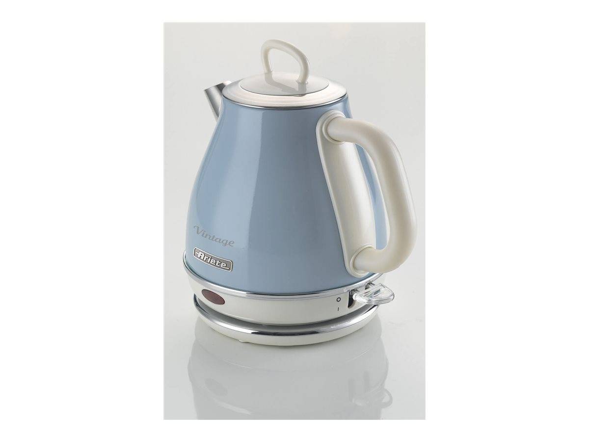 Ariete 2868 Bollitore Elettrico Vintage 1 Litro - Infusi, TÃƒÂ¨ e Tisane - Autospegnimento - Acciaio Inox - 1 Litro - 16-7