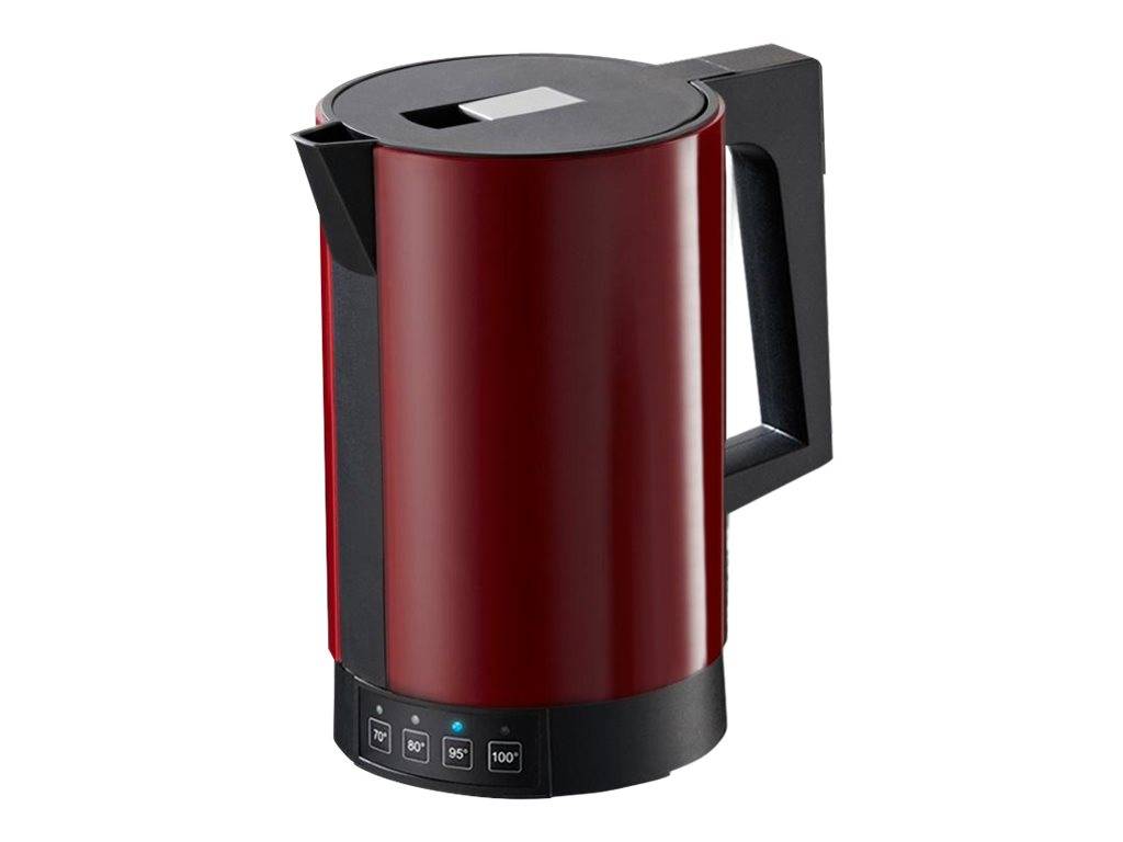 Bollitore in vetro acrilico da 1,1 litri - 2.800 W - Filtro anticalcare rimovibile - Indicatore livello acqua (esterno)-0
